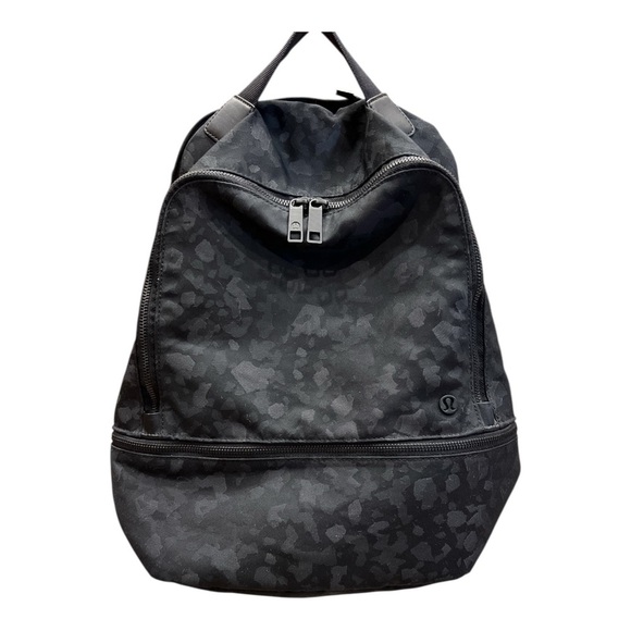 LULULEMON City Adventurer Backpack 17L Jacquard Camo Obsidian Black main image 13